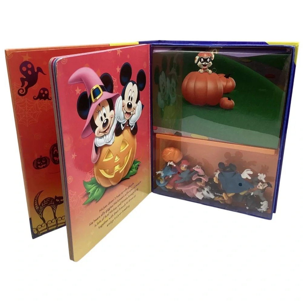 Disney’s Junior Mickey Halloween My Busy Book Set (NWT)